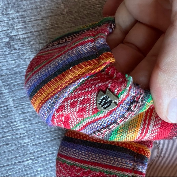 Minnetonka Womens Lodge Trapper Multicolor Slip On Ballet Shoes Size 7.5 - Picture 10 of 10